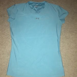 Under Amour blue workout top